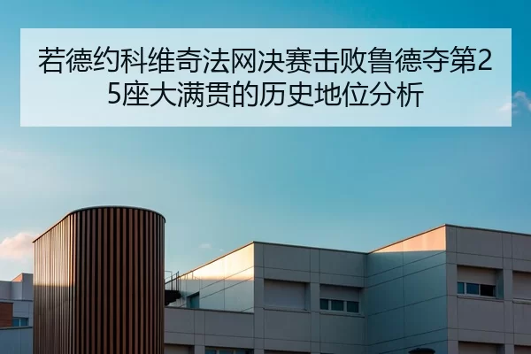 若德约科维奇法网决赛击败鲁德夺第25座大满贯的历史地位分析